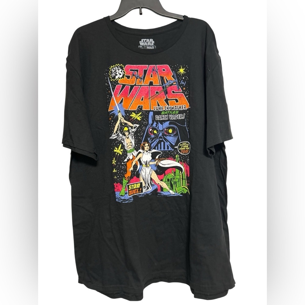 MAD Engine Star Wars Black T-Shirt Unisex Size 3X